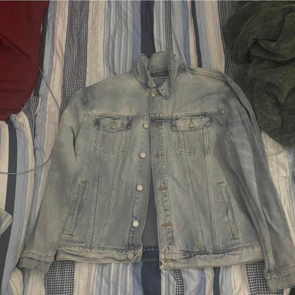Pacsun Mens Light-wash Jean Jacket (Size Large)